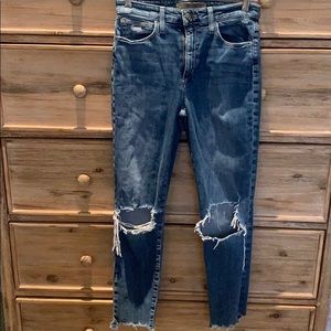 Joe’s Distressed Ankle Jeans